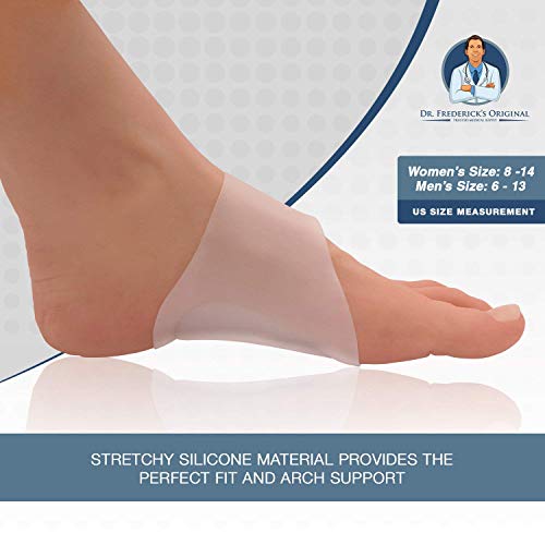 Dr. Frederick's Original Gel Arch Support Sleeves, 2 ct