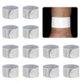 PATIKIL 22cm/8.7in Reflective Bands, 12pcs Reflective Arm Bands Straps Wrist Reflective Running Gear Safety Reflective Straps Bracelets High Visibility for Night Walking Bicycle - color: Silver