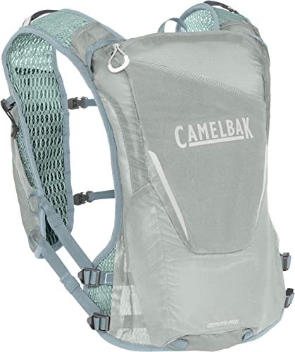 CamelBak Zephyr Pro Running Hydration Vest - color: Pigeon/Blue Surf