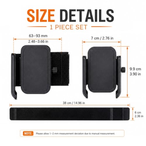 Wrist Phone Holder, 360° Rotating Arm Mount(Arm Style)