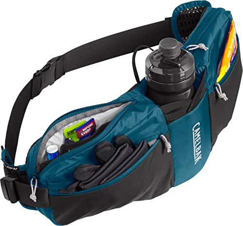 CamelBak Podium Flow 4 Bike Hydration Belt - color: Moroccan Blue
