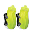 Amphipod RunLite Xtech Hydration System, 2x10.5oz Bottles, Jett-Lock Cap - color: Amp Green/Charcoal