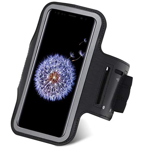 Sports Running Armband Compatible with Samsung Galaxy A25 5G/A15 5G Phones - Gym Workout Case Cover Band Arm Strap