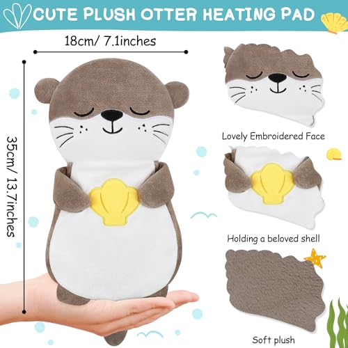 Otter Microwavable Heating Pad - style: Otter hold shell