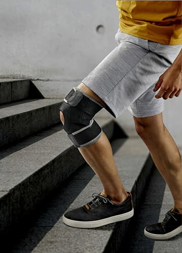 ACE Adjustable Knee Brace, Provides Support & Compression to Arthritic and Painful Knee Joints - size: 1 Count (Pack of 1)