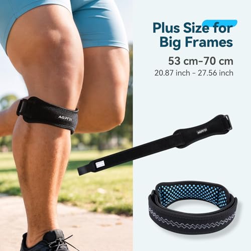 AGPTEK Plus Size Knee Brace for Women & Men, Patella Tendon Knee Strap - size: X-Large