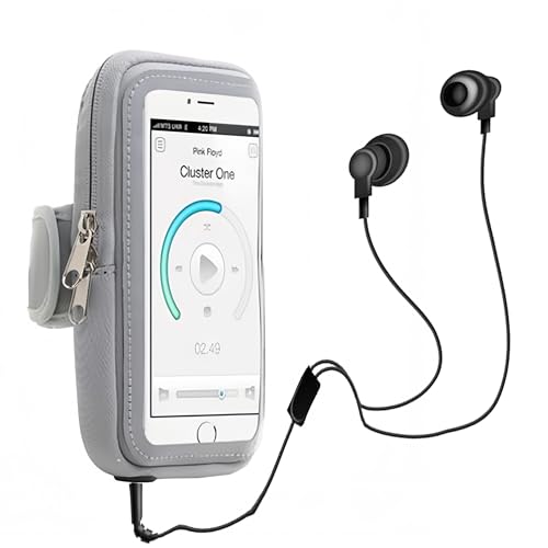 Waterproof touchable Elastic Phone Running Armband,Outdoor Walking ArmBag