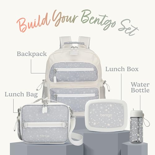Bentgo Kids Print Durable & Water-Resistant Backpack - color: Starry Sprinkle, size: Kids Medium