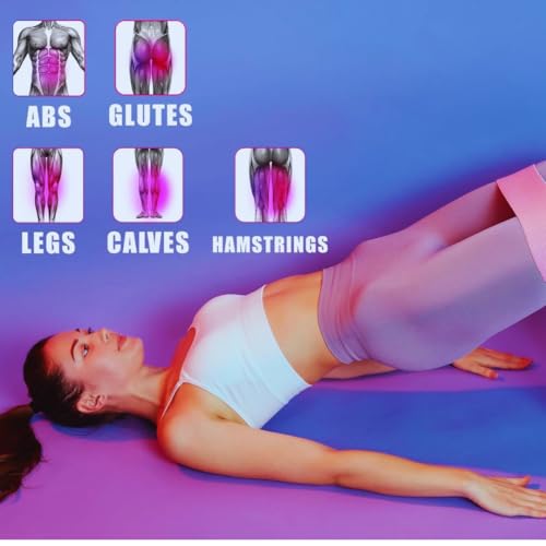 Fabric Booty Bands | Exercise Band for Legs and Butt | Fabric Resistance | Hip Resistance Bands with Workout Guide and Carry | Strength | Rehab | BioSync360 |
