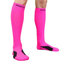 Meister Graduated 20-25mmHg Compression Socks for Shin Splints (Pair) - color: Pink, size: X-Small
