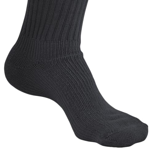 Ames Walker AW Style 195 E-Z Walker Sport 8-15 mmHg Mild Compression Crew Socks - color: Khaki, size: Medium