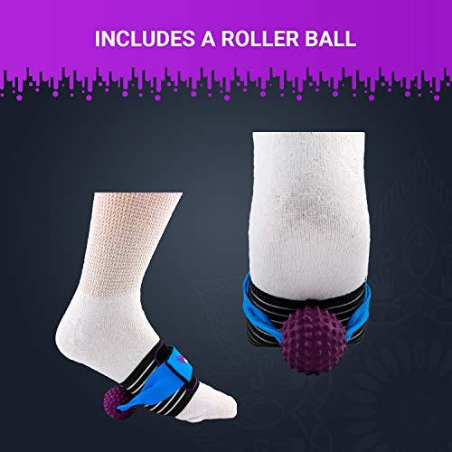 Plantar Fasciitis Foot Roller by Dr. Archy – Multi-Function Massager Tool Relieves Plantar Fasciitis, Heel Spur, Aching Arch, Tired Feet and Heel Pain - Reflexology Trigger Point Tension Release