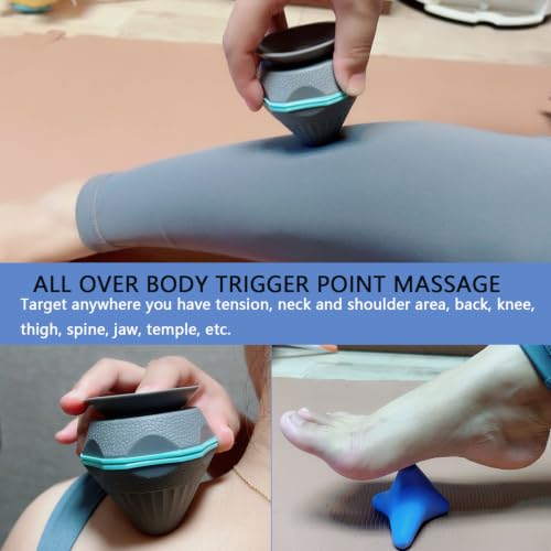 2Pcs Trigger Point Massage Tool, Massager Ball for Psoas Myofascial Release