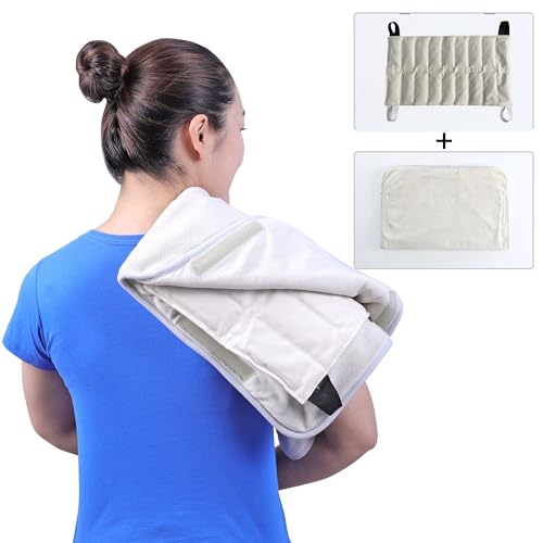 UNI-GO Moist Heat Pack, Large 10"x18" Set with Terry Cover - size: Large-10"x18" Set with Terry Cover