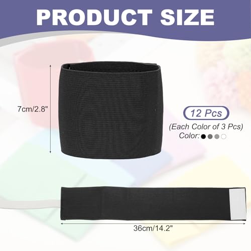 Soccer Captain Armband Elastic Wrist Arm Bands Adjustable Player Team Leader Anti-Slip Badge Sports Accessories - color: Classic Color