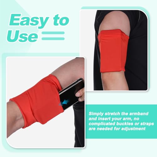 Cell Phone Armband Sleeve, Universal Arm Band Fluorescent Yellow - color: Fluorescent Yellow