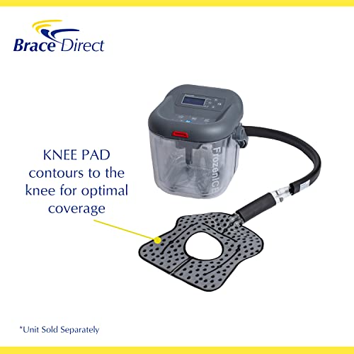 Cold Therapy Pad Attachment for Ice Therapy Machine by Brace Direct - Made for Ankle, Knee, Back, Shoulder, and Hip Joint Paint - size: Knee Therapy Pad Only