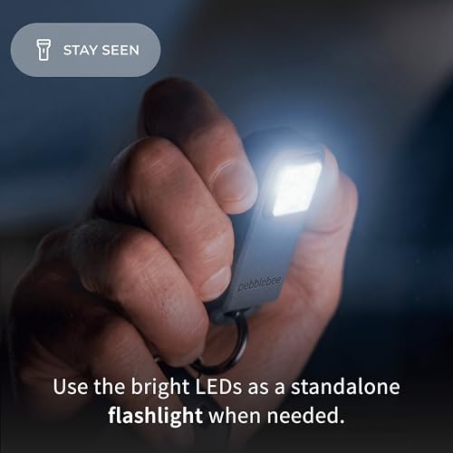 Pebblebee Halo Personal Safety Alarm, Loud Siren & Strobe