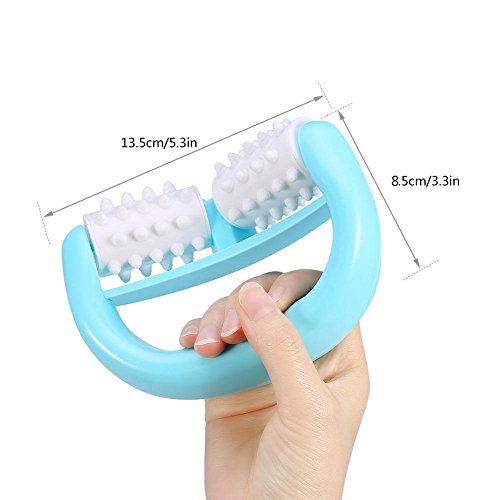Handheld Anti-Cellulite Massagers, Body Roller Deep Tissue Massage Stick Tools for Arms, Legs, Thighs, Butt