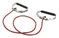 THERABAND Resistance Tubes, Exercise, Gym Band, Physical Therapy, 48", Red - color: Red - Medium