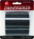 Cramer Tape Underwrap, Single Roll, Black, Non-Latex Pre Wrap to Protect Skin from Irritation and Discomfort Caused by Athletic Tape, Tearable Sports Wrap, Non-Adhesive, 2.75" x 21 Yards - color: Black