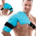 Comfytemp Shoulder Ice Pack, Rotator Cuff Cold Therapy Wrap (Large/X-Large) - color: Blue