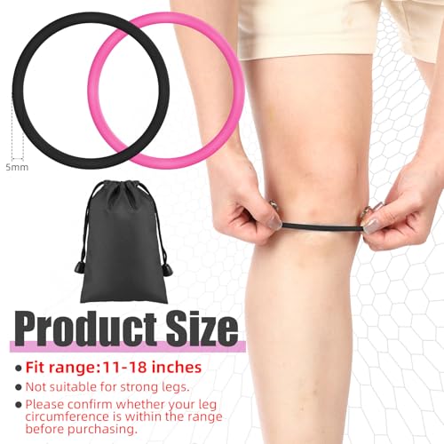 Foilswirl Patella Knee Band Basketball Knee Strap,4,Black and Rose Red,M - color: Black and Rose Red, size: M