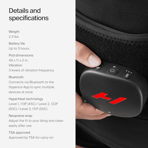 Hyperice Venom 2 Right Shoulder Heated Vibration Massage Therapy Recovery - size: Right Shoulder