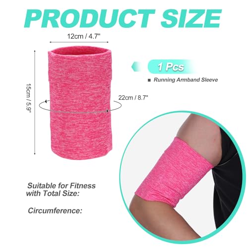 Cell Phone Armband Sleeve, Universal Sports Arm Band Pink Gauze - color: Pink Gauze