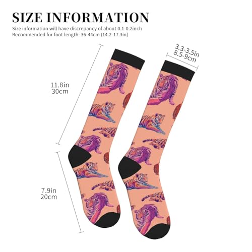 Graduated Compression Socks Knee High For Women Men Athletic - color: 19