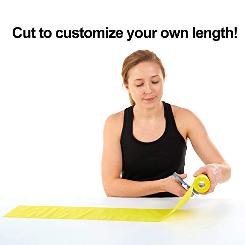 Resistance Band Bulk Rolls, 8/16/24 yd x 6 in - size: 16 Yards, style: X Light