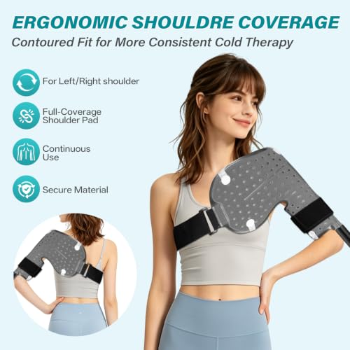 ICYTHRP Programmable Timer Cold Therapy Machine for Shoulder w/Quiet Pump