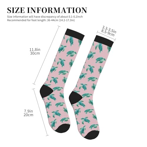 Graduated Compression Socks Knee High For Women Men Athletic - color: 1