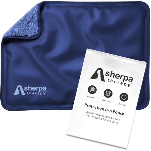Flexible Hot and Cold Gel Pack, Large 11.5" x 14.5" - size: Large, style: Blue