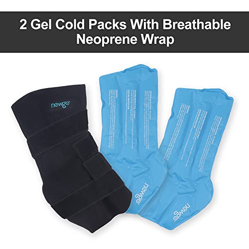 NEWGO Horse Ice Pack, 1 Wrap with 2 Gel Packs - style: 1 Pack