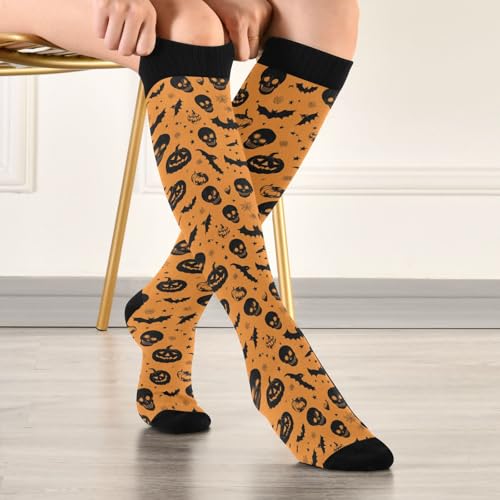 Wusikd Cute Penguin Compression Socks for Women and Men Circulation Long Socks for Athletic Running 1 - color: Multi 39