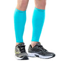 Zensah Running Leg Compression Sleeves - Shin Splint, Calf Compression Sleeve Men and Women - color: Aqua