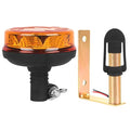 1Pcs Led Beacon Light Amber Strobe Lights with U Shape Metal Bracket - color: Beacon Light +U Shape Bracket