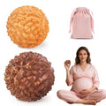 Gwabee 2 Pcs Massage Birthing Balls, Acupressure Balls for Labor Pain - color: Cedarwood Ball