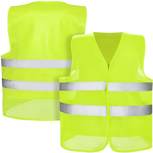 JaGely High Visibility Safety Vest Bulk 360° Reflective