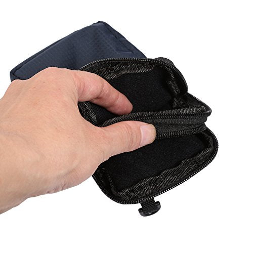 Small Belt Waist Bag for Men Phone, Cell Phone Crossbody Purse Men, 6.0" Nylon Mens Travel Bag Cellphone Crossbody Purse Belt Clip Holster Cellphone Shoulder Messenger Pouch Carrying Case with Loop - color: Dark Blue 6.0 Inch (9*16.5*3.0CM)