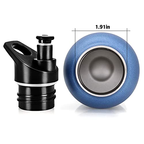 Replacement Lid for Hydro Flask Standard Mouth 12, 18, 21, 24 oz Water Bottles, Accessories for Hydro Flask and Most Sports Water Bottles, Leakproof, BPA-Free - style: Standard Mouth Lid