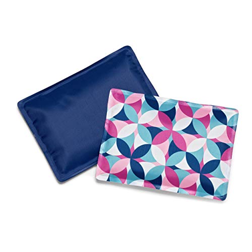 Fit & Fresh Cool Coolers Soft Ice Packs for Lunch Bags & Coolers, 2pk - color: Geo & Navy (2 Pack)