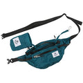 4Monster Hiking Waist Packs Portable,Water Resistant Fanny Bag with Adjustable Strap,Lightweight Crossbody Chest Bag Slim Bag - color: Blue