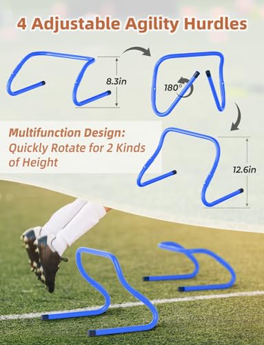 GHB Agility Ladder,Football Training Equipment Set - color: Orange