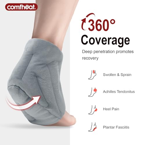 Microwave Ankle Heating Pad for Ankle Pain, Achilles Tendinitis