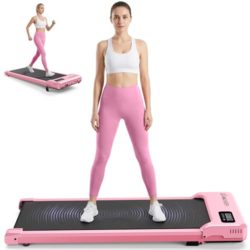 Walking Pad Vibration Plate Combo, Under Desk Treadmill with 12% Incline