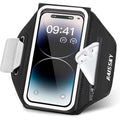 Running Armband 3D Design Sweat Resistant Running Phone Holder Up to 6.9" - color: Phone Armband,6.9"