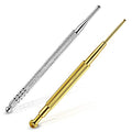 Nuanchu 2 Pcs Facial Reflexology Massage Tool Retractable Acupuncture Pen