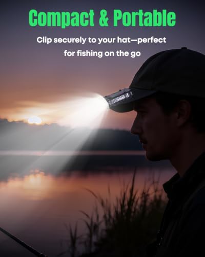 Pawfly 4 Pack Clip-on Flashlight, LED Rechargeable Hat Clip Light